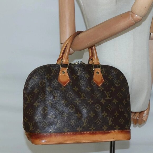 LOUIS VUITTON Monogram Alma Hand Bag M51130 LV Auth 139707 - Picture 3 of 16